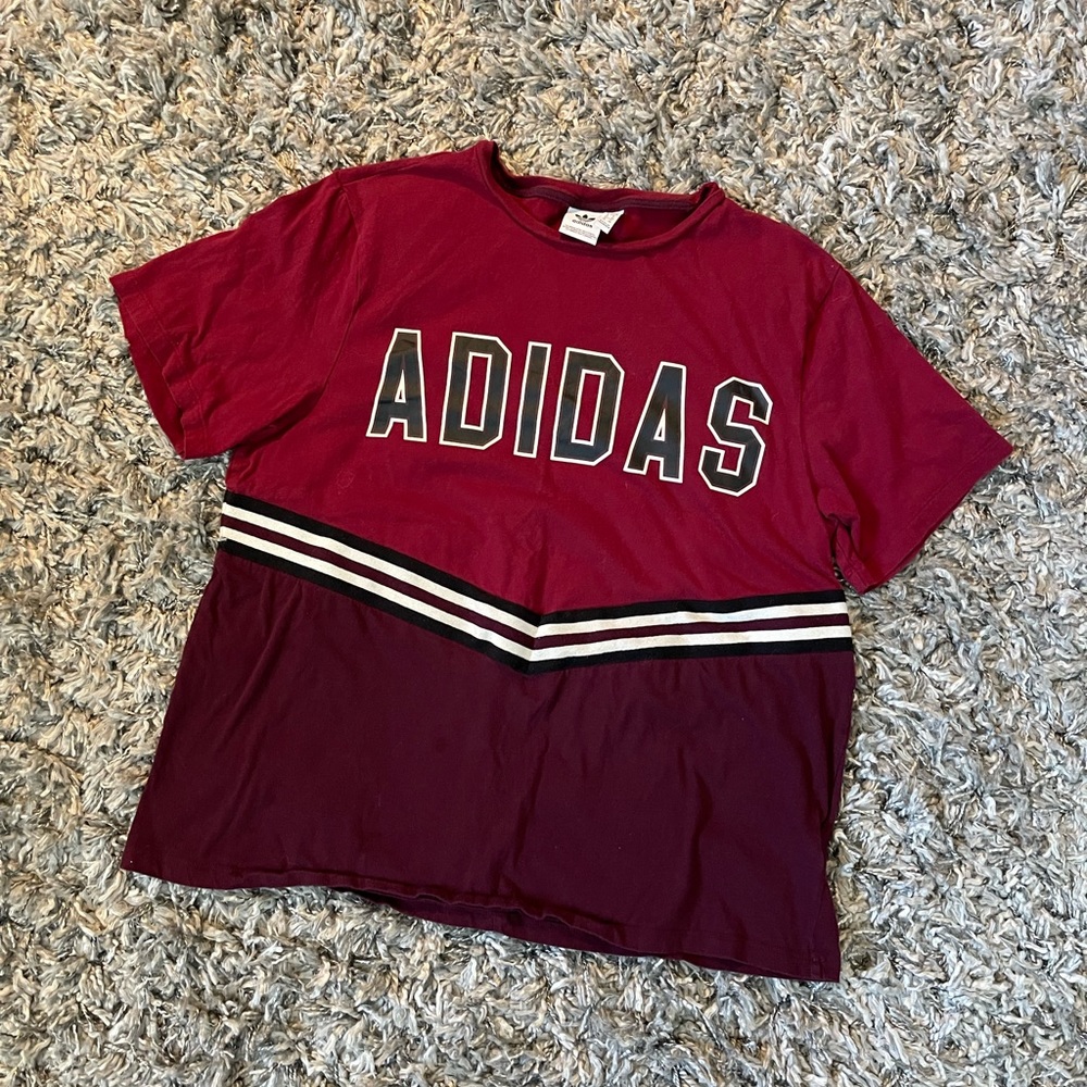 adidas vintage cheer shirt ♡彡